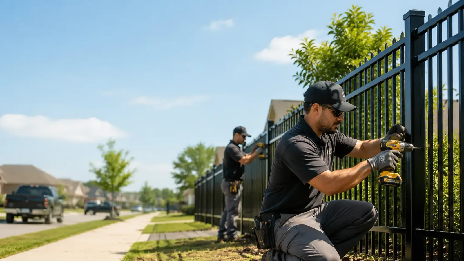 Metal Fence Installation in New Market, IN